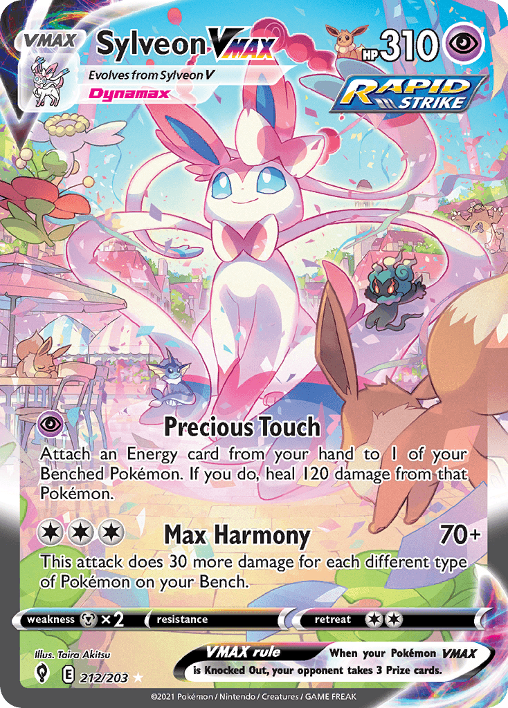 Sylveon VMAX — Evolving Skies
